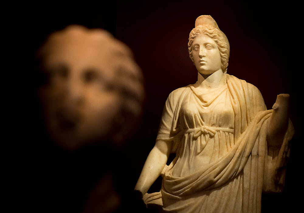 Statue of Ceres, in the Antiquarium at Halaesa