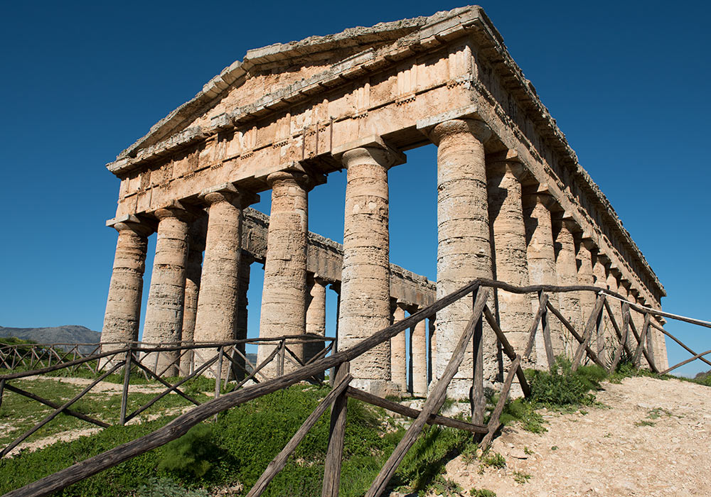 The ancient temple, Segesta