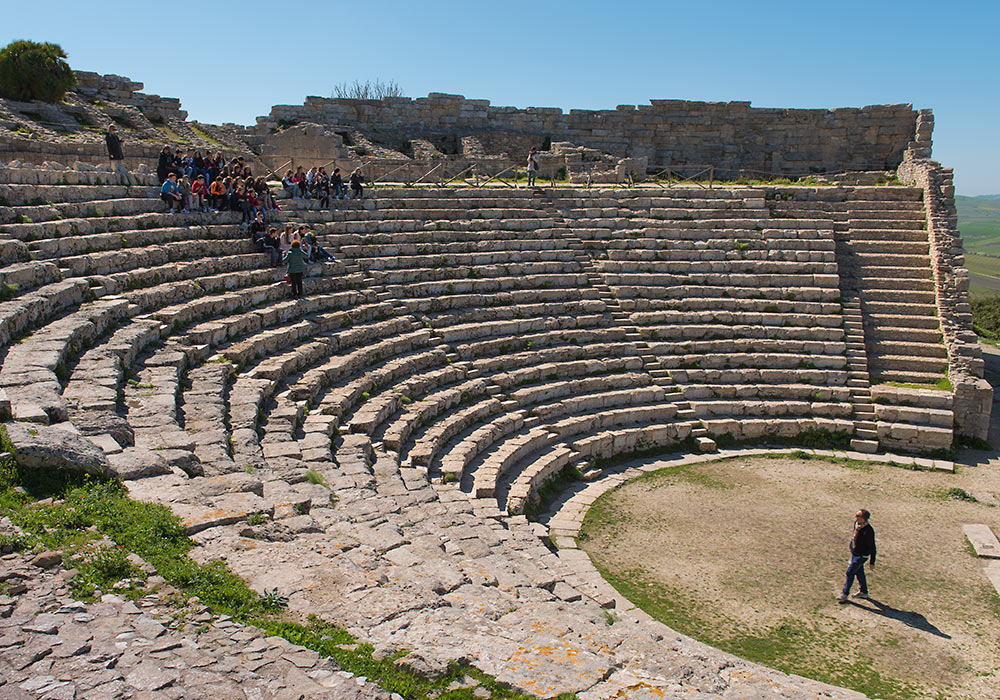 Ancient theatre, Segesta