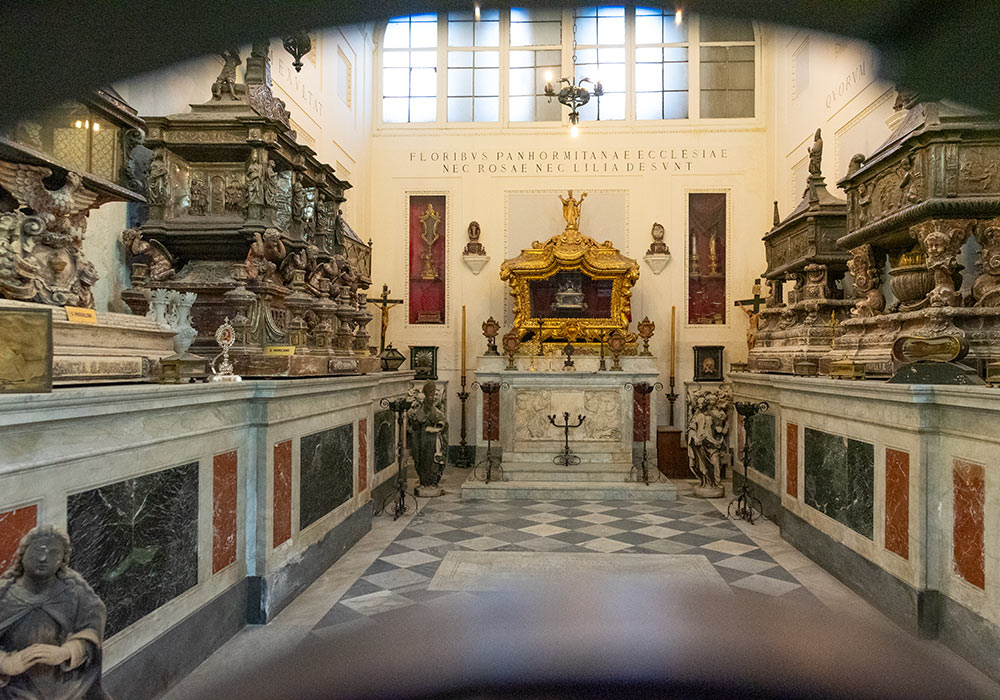 Crypt in the Palermo Cathedral