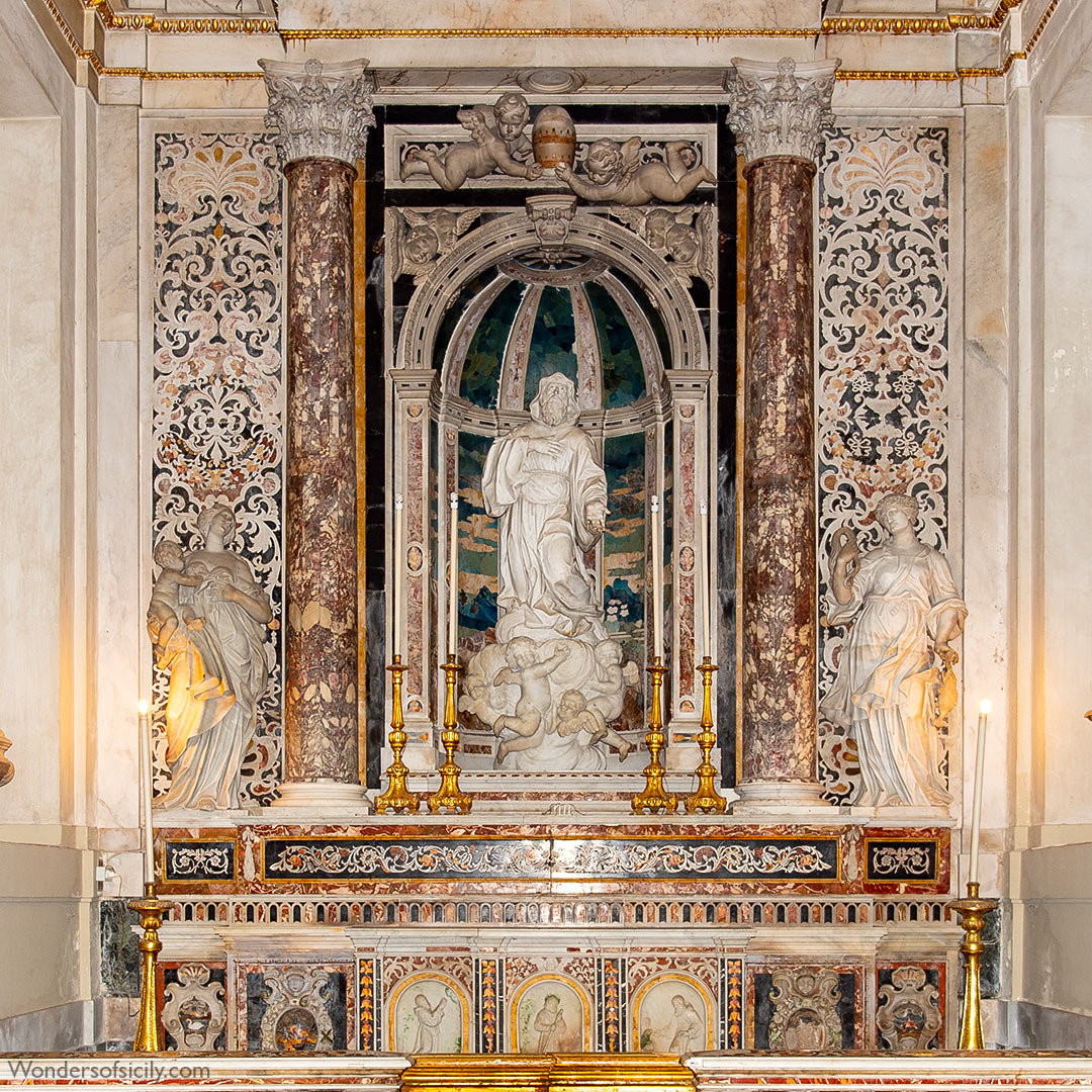 Palermo Cathedral, side altar