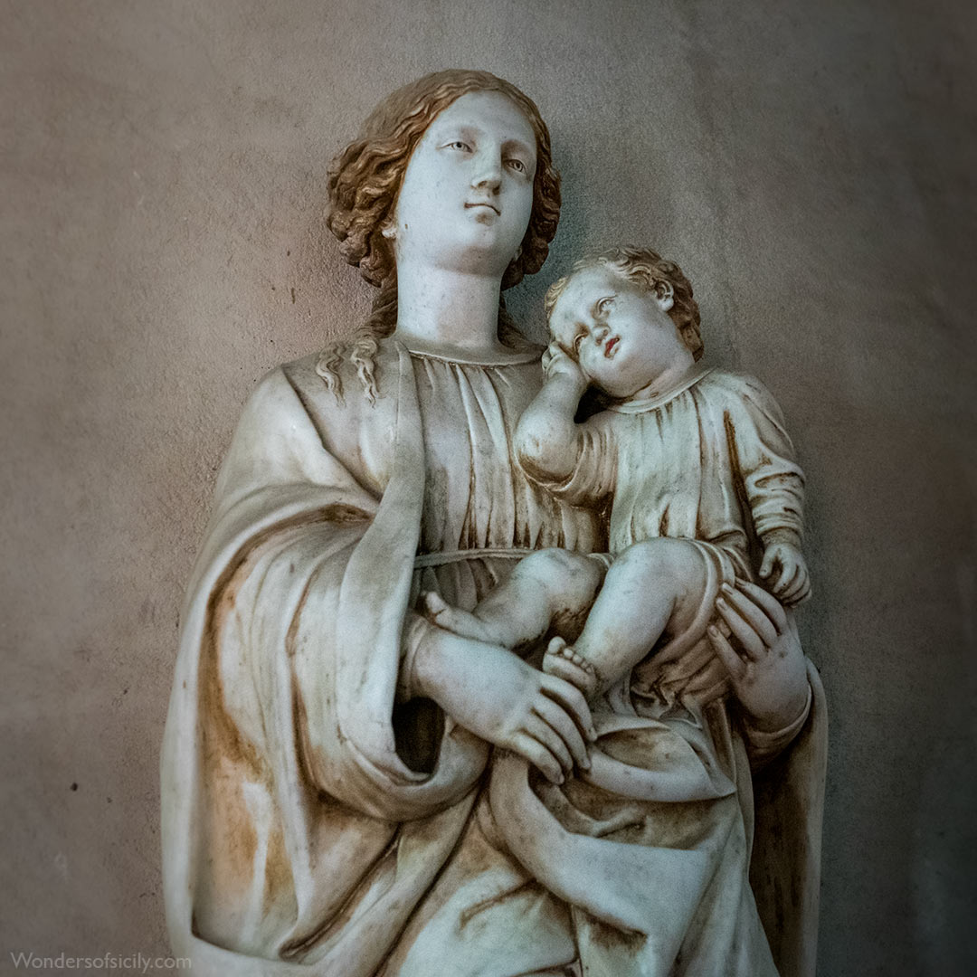 Virgin and Child in La Magione, Palermo