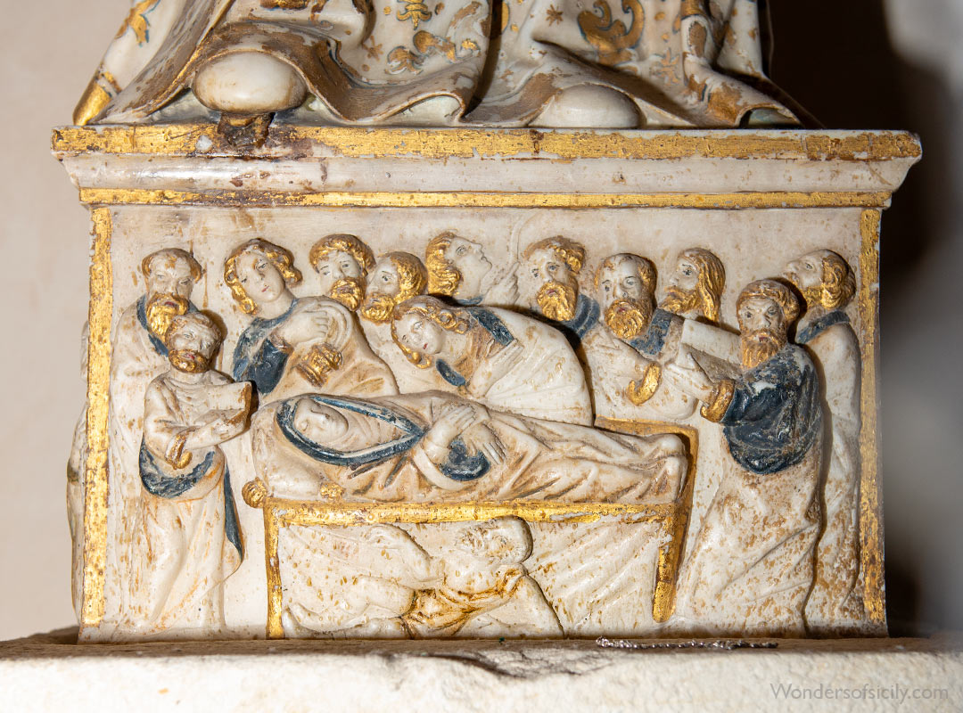 the dormition of Virgin Mary